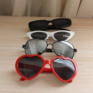 4 piece random sunglasses